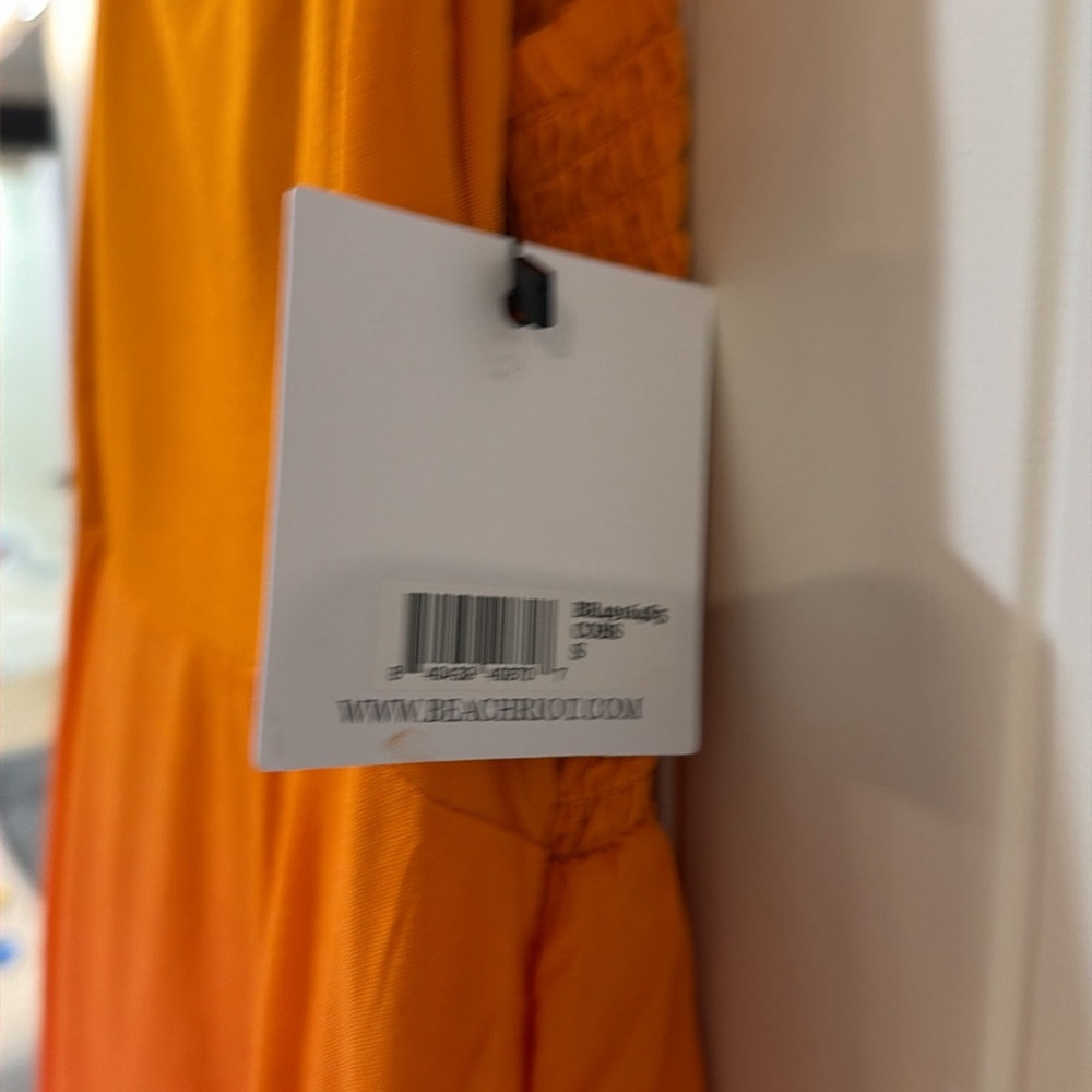 Beach riot - Gradient Orange to Pink Maxi Dress - Picture 6 of 6